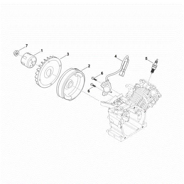Imagem de I - Sistema de ignição, roda volante EHC 600.0 (EHC600-0003)
