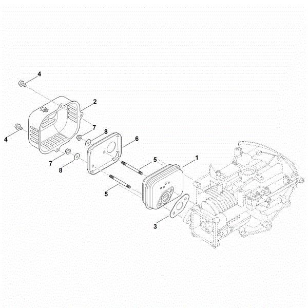 Imagem de F - Silenciador EVC 200.3 C (EVC200-0005)