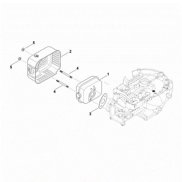 Imagem de F - Silenciador EVC 300.0 (EVC300-0001)