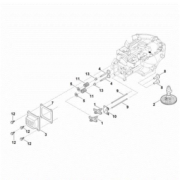 Imagem de H - Veio de excêntricos, válvulas EVC 300.0 E (EVC300-0002)