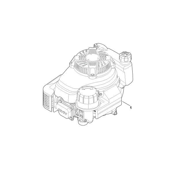 Imagem de A - Motor completo FJ180V-AM93
