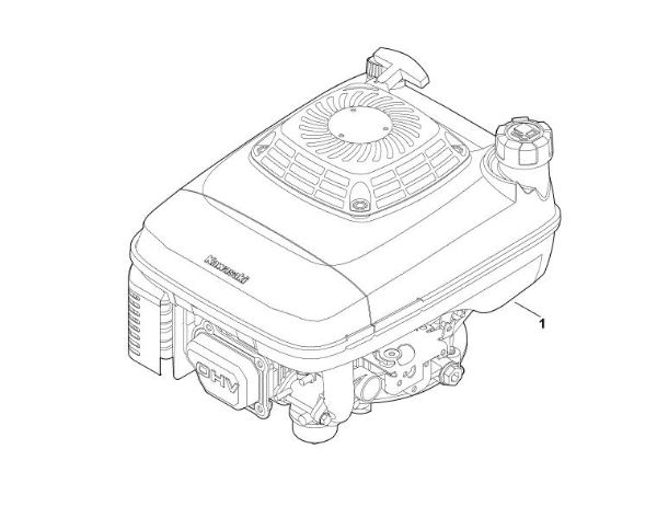 Imagem de A - Motor completo FJ180V-CS51