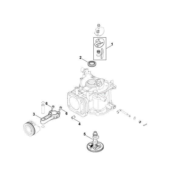 Imagem de C - Veio de excêntricos XT-6 (XT149-0213)