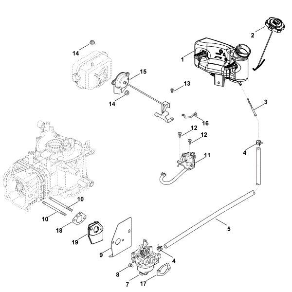 Imagem de G - Carburador, conduta do combustível XT-675 (XT675-2019)