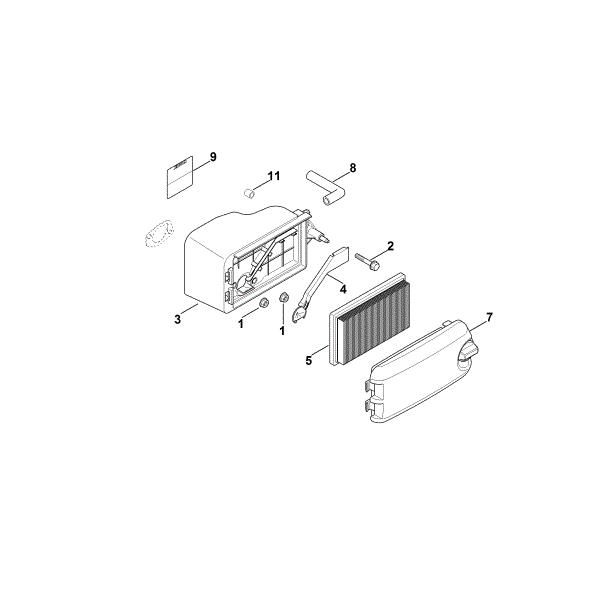 Imagem de B - Filtro de ar XT-675 (XT675-3069)
