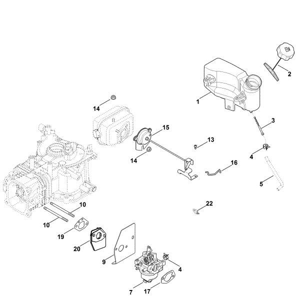 Imagem de G - Carburador, conduta do combustível XT-675 (XT675-3109)
