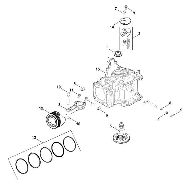 Imagem de C - Veio de excêntricos XT-800 (XT800-3089)