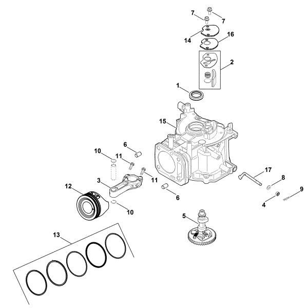Imagem de C - Veio de excêntricos XT-800 (XT800-3091)