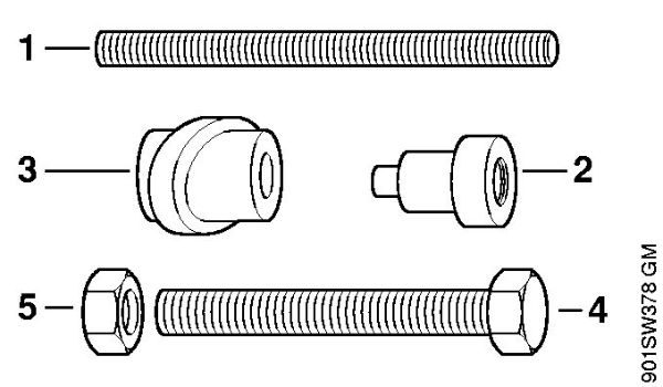 Moto-serras a gasolina (MS) 019 T Ferramenta de montagem da marca Stihl