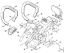 Moto-serras a gasolina (MS) 032 AVQ Quadro do punho da marca Stihl