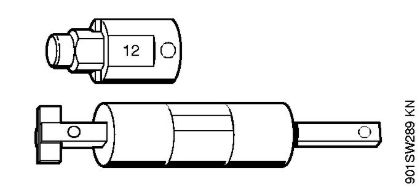 Moto-serras a gasolina (MS) 066 M Ferramenta de montagem 12 da marca Stihl