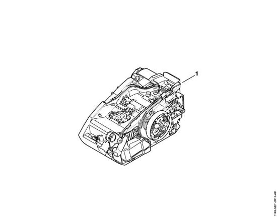 Moto-serras a gasolina (MS) MS 150 C-E Numero da máquina da marca Stihl