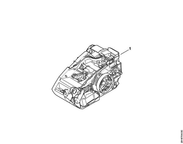 Moto-serras a gasolina (MS) MS 150 TC-E Numero da máquina da marca Stihl