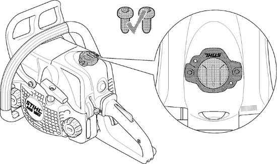 Moto-serras a gasolina (MS) MS 180 C-B Smart Connector da marca Stihl