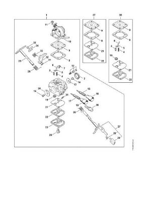 Imagem de Carburador 1139/25 MS 181 C-BE
