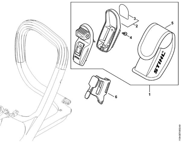 Moto-serras a gasolina (MS) MS 181 C-BE Laser 2-in-1 da marca Stihl