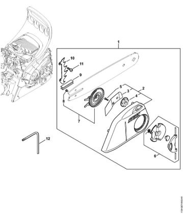 Moto-serras a gasolina (MS) MS 181 C-BE Tensado rápido de la cadena MS 181 C da marca Stihl