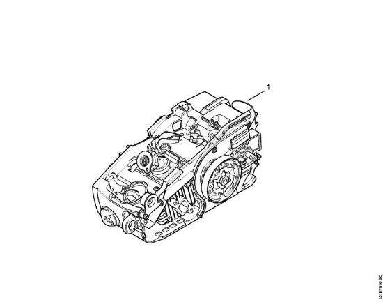 Moto-serras a gasolina (MS) MS 192 C-E Numero da máquina da marca Stihl