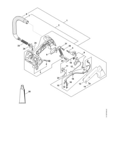 Imagem de Caixa do cabo MS 192 TC-E