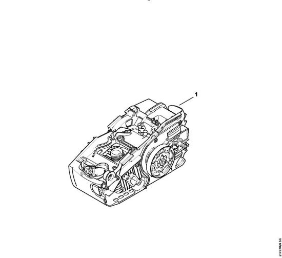 Moto-serras a gasolina (MS) MS 192 TC-E Numero da máquina da marca Stihl