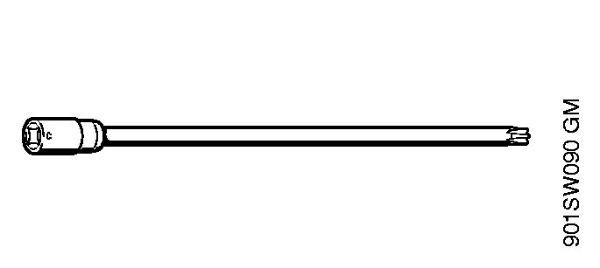 Moto-serras a gasolina (MS) MS 194 C-E Peça intercalada T20x125 da marca Stihl