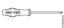 Moto-serras a gasolina (MS) MS 201 C-E Chave de fenda T27x150 da marca Stihl