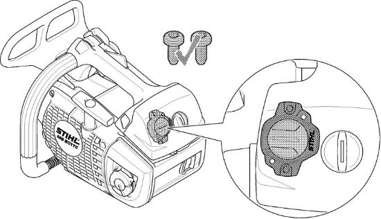 Moto-serras a gasolina (MS) MS 201 T Smart Connector da marca Stihl