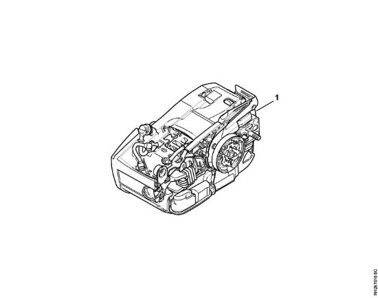 Moto-serras a gasolina (MS) MS 201 TC-E Numero da máquina da marca Stihl