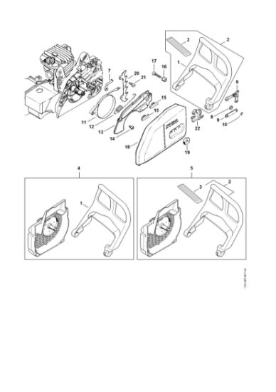 Imagem de Protector, Freio de corrente MS 210 C-BE