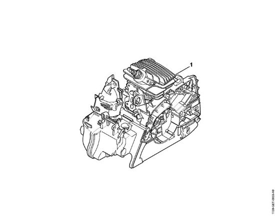 Moto-serras a gasolina (MS) MS 211 C-BE Numero da máquina da marca Stihl
