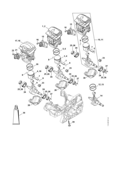 Imagem de Cilindro MS 251 C-BE