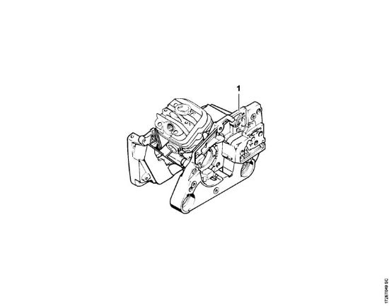 Moto-serras a gasolina (MS) MS 260 C-B Numero da máquina da marca Stihl