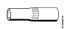 Moto-serras a gasolina (MS) MS 260-VW Peça intercalada SW 13 comprida da marca Stihl