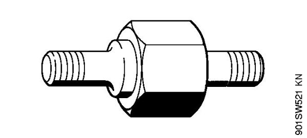 Moto-serras a gasolina (MS) MS 261 Parafuso com colar da marca Stihl