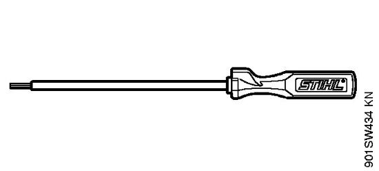 Moto-serras a gasolina (MS) MS 291 C-BEQ Chave de fenda da marca Stihl
