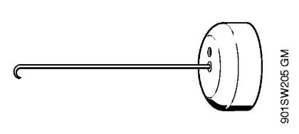 Moto-serras a gasolina (MS) MS 360 Gancho de montagem da marca Stihl