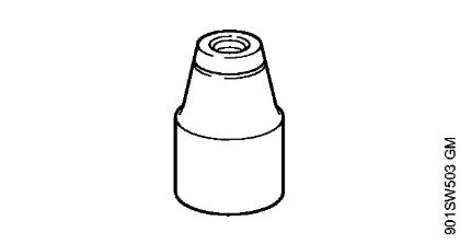 Moto-serras a gasolina (MS) MS 361-N Torneiro para pernos M8-9,5 da marca Stihl