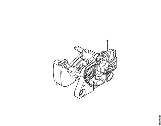 Moto-serras a gasolina (MS) MS 381 Numero da máquina da marca Stihl