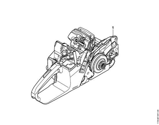 Moto-serras a gasolina (MS) MS 382 Numero da máquina da marca Stihl