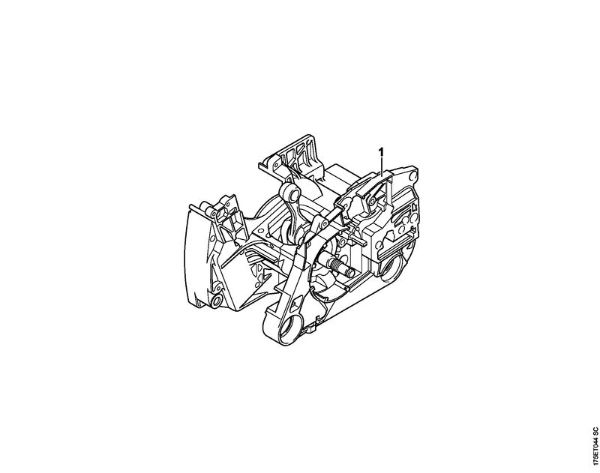Moto-serras a gasolina (MS) MS 440 Numero da máquina da marca Stihl