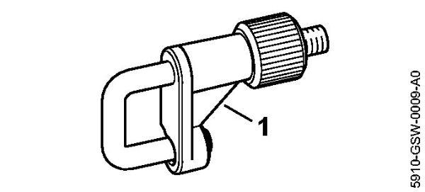 Moto-serras a gasolina (MS) MS 500i-W Braçadeira para mangueiras da marca Stihl