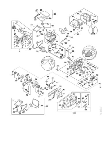 Imagem de Mecanismo propulsor MS 500i-W