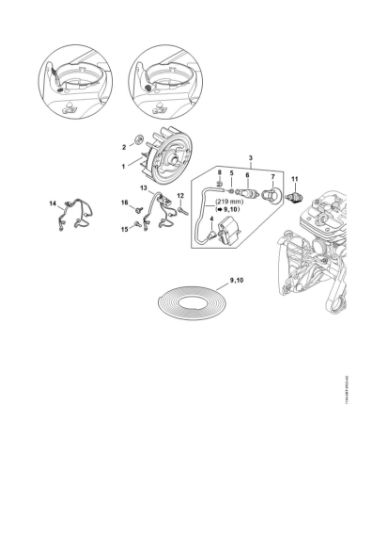 Imagem de Sistema de ignição MS 651-R