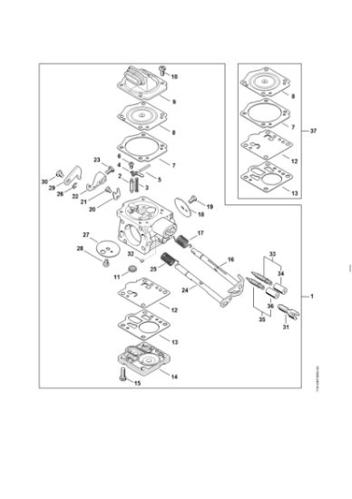 Imagem de Carburador 1144/02 MS 661