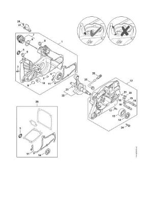 Imagem de Caixa da cambota MS 661 C-M