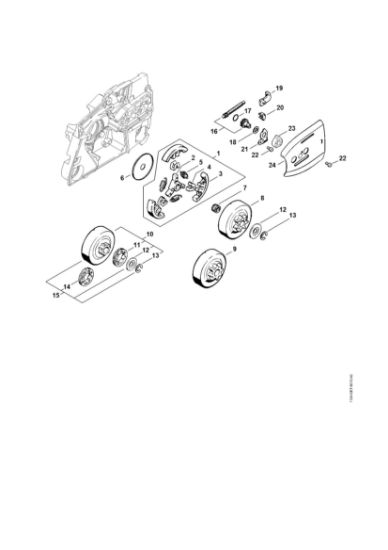 Imagem de Embreagem MS 880-R