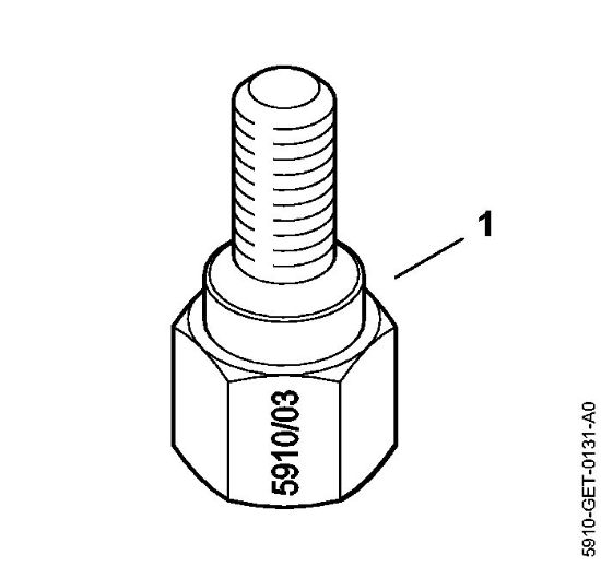 Moto-serras a gasolina (MS) MS 881 Parafuso com colar da marca Stihl