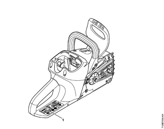 Moto-serras alimentadas a bateria (MSA) MSA 200 C-B Numero da máquina da marca Stihl