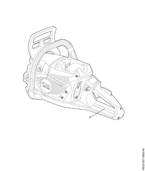 Imagem de D - Numero da máquina MSA 300.0 C-O