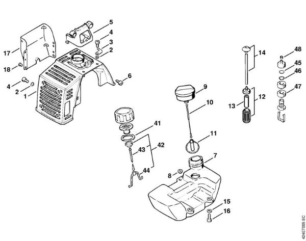 BT 106 BT 106 Cobertura da marca Stihl